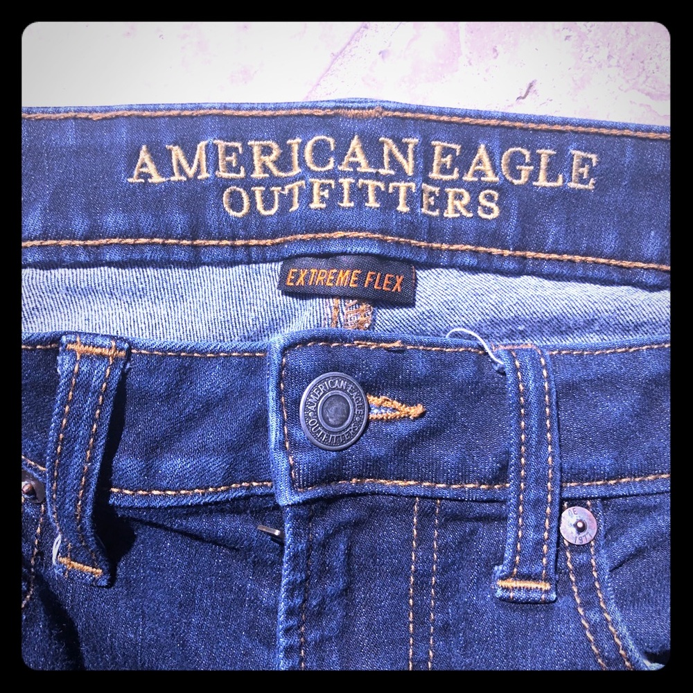 AEO Slim Straight Extreme Flex Jeans